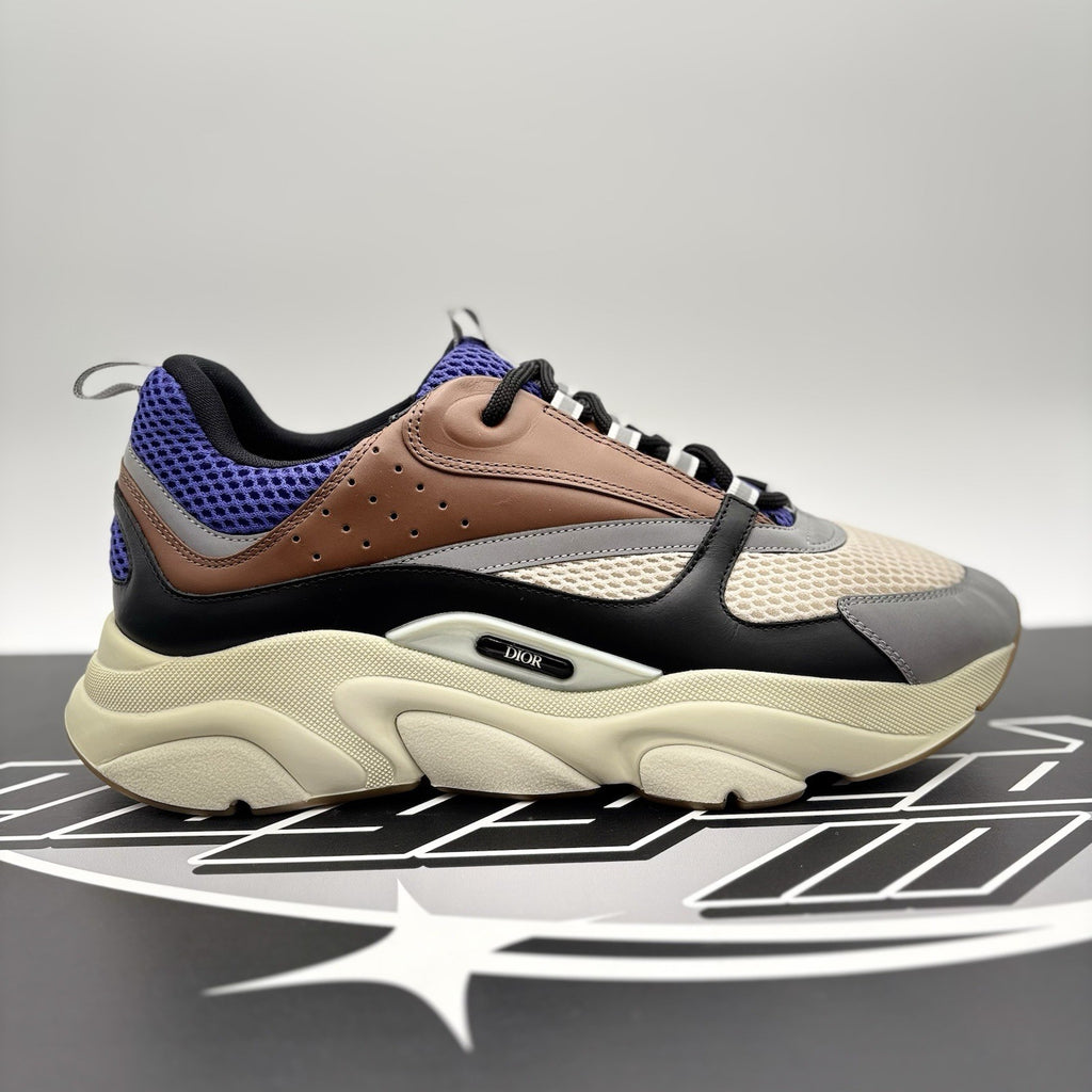 Size 46 (US 13) - Dior B22 Sneaker ' Coffee/Violet ' | SUPER CLEAN!