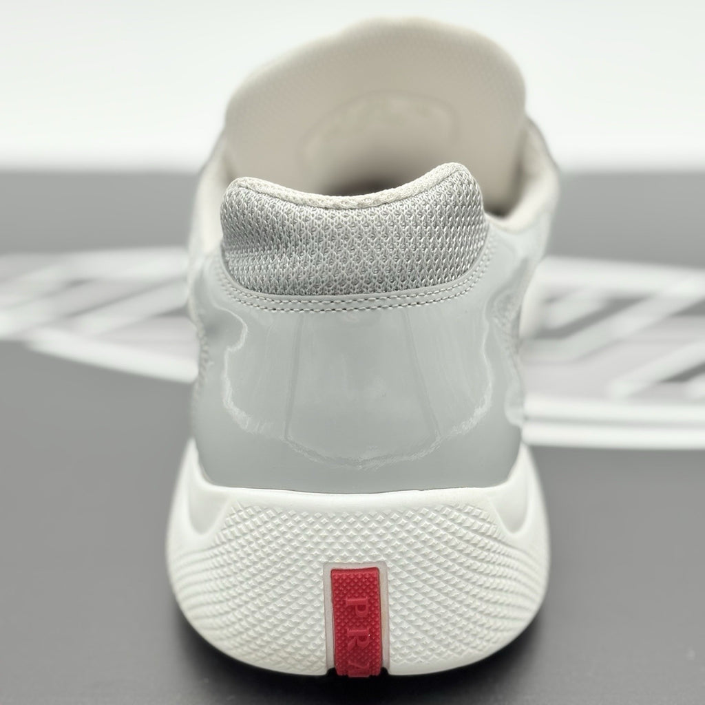Size 10 UK (11 US) - Prada America Cup ' Grey White ' | GREAT CONDITION!