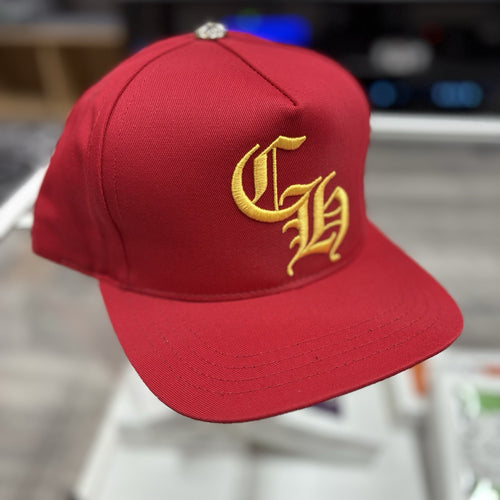 Chrome Hearts CH Silver Button Hat ' Red Yellow ' | BRAND NEW!