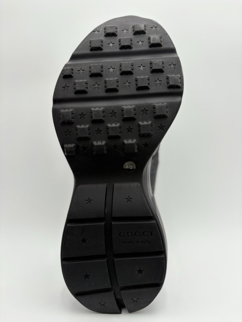 Size 8.5 G (9 US) - Gucci Rhyton ' Monogram Black ' | ONLY WORN 1-3x !