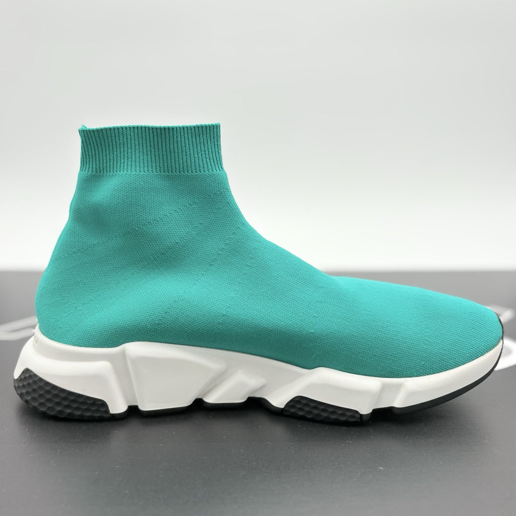 Size 44 (11 US) - Balenciaga Speed Trainer ' Turquoise ' | GREAT CONDITION!