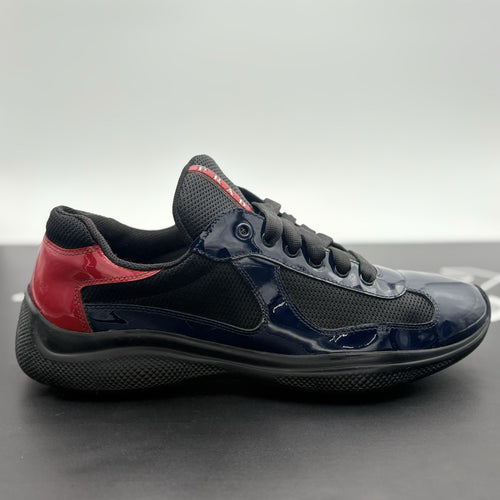 Size 10 UK (11 US) Prada Americas Cup ' Navy Red ' | GREAT CONDITION!