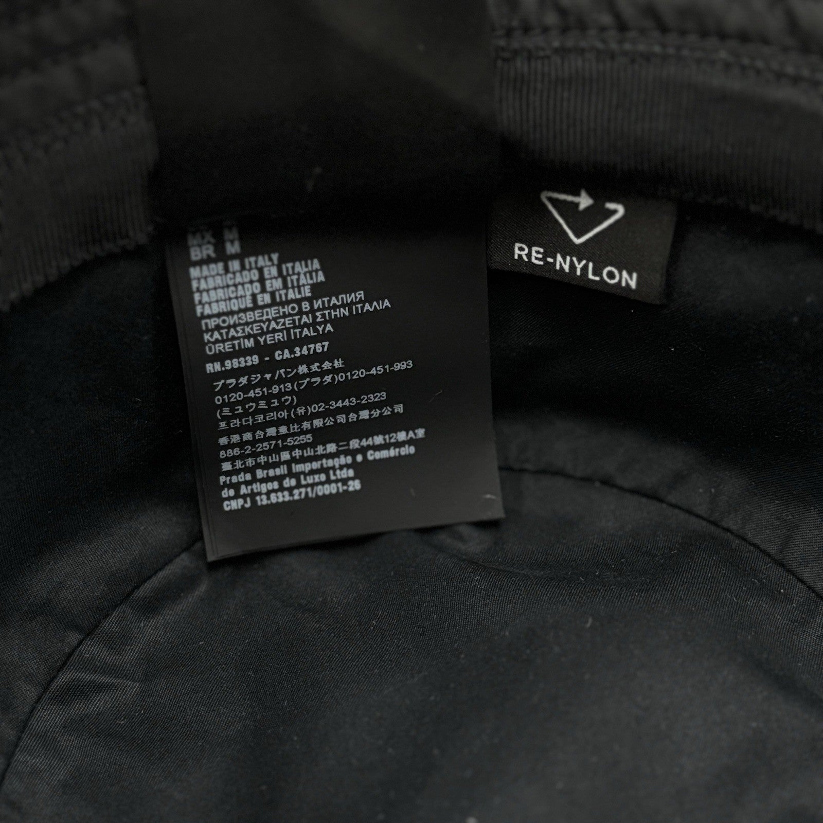 Prada Re-Nylon Bucket Hat ' Black ' | SUPER CLEAN!