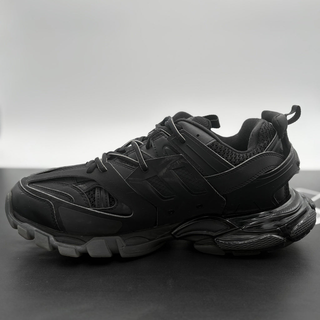 Size 45 (12 US) - Balenciaga Track Sneaker Clear Sole ' Black ' | SUPER CLEAN!