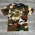 Size Small - Chrome Hearts Matty Boy Caution Short Sleeve T-Shirt ' Camo '