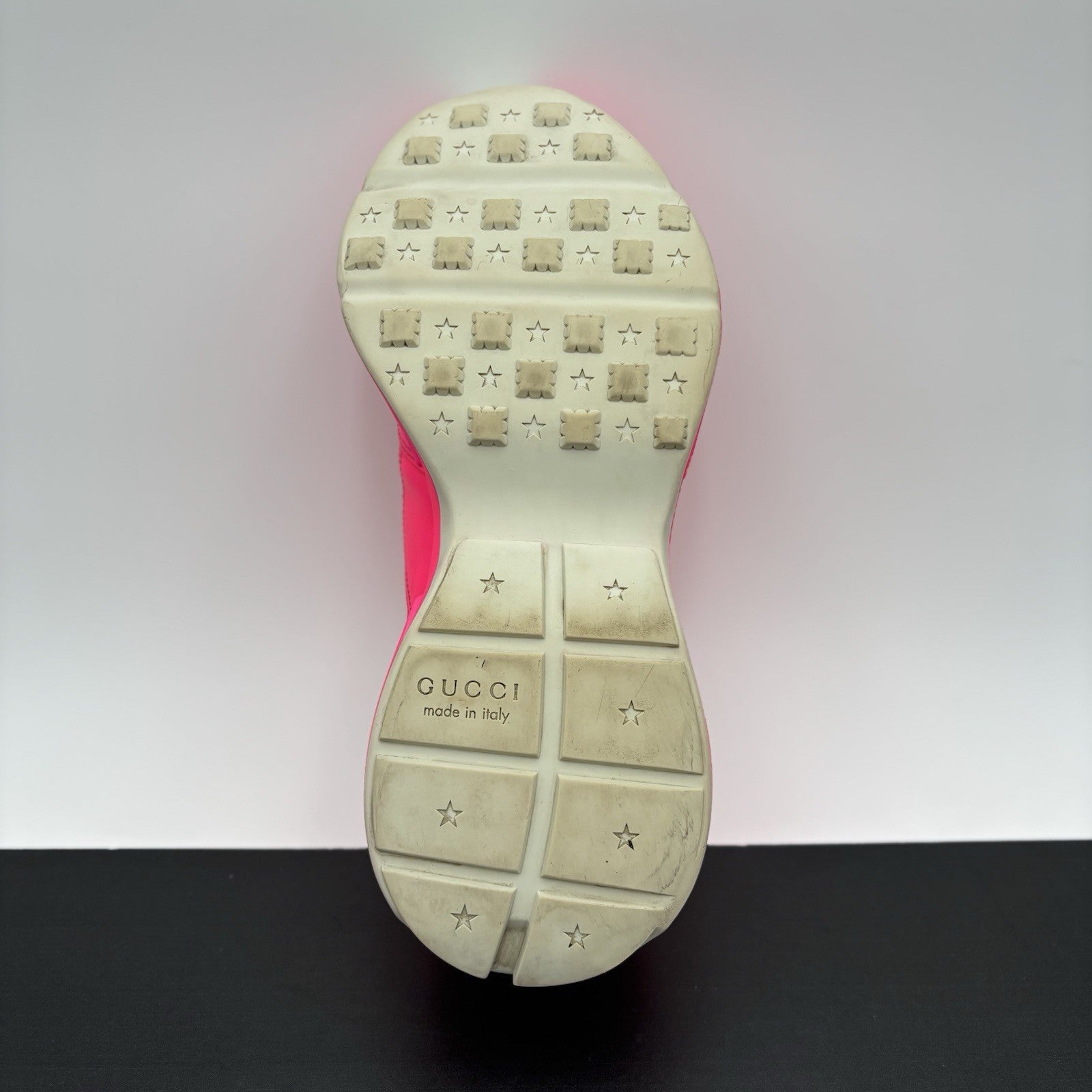 Size 9 G (9.5 US) - Gucci Rhyton ' Neon Pink ' | GOOD CONDITION!
