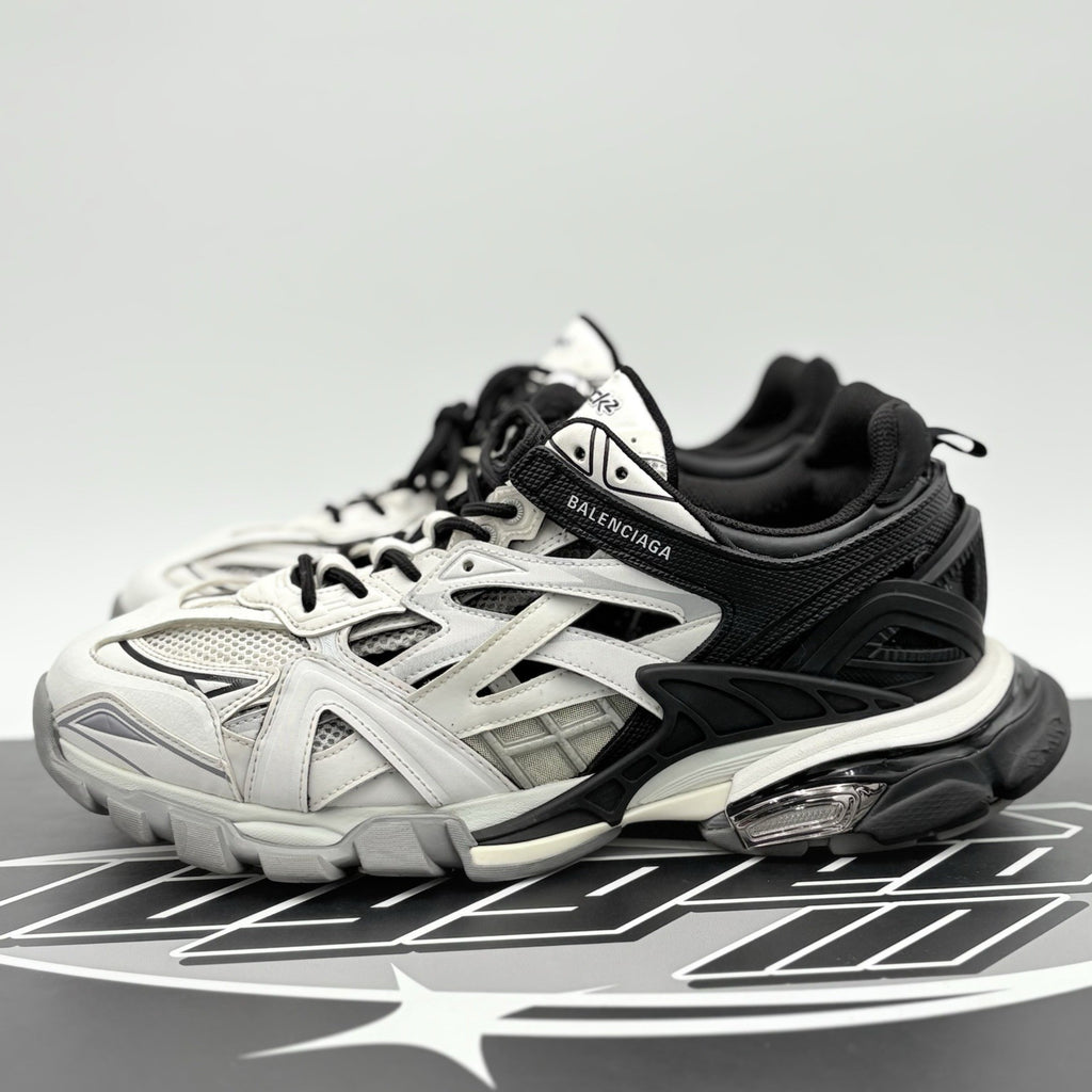 Size 45 (12 US) - Balenciaga Track 2 Trainer ' White Black ' | GREAT CONDITION!