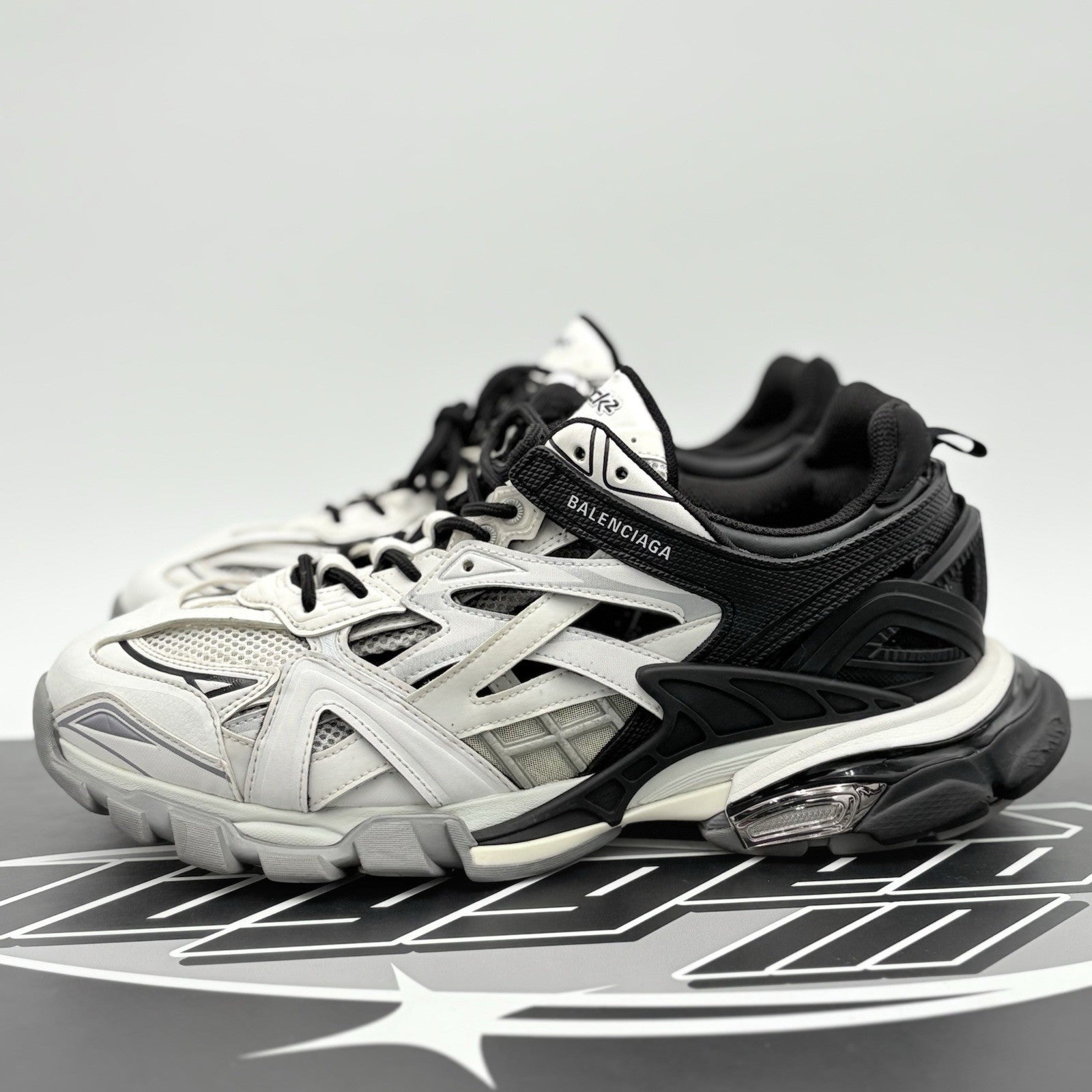 Size 45 (12 US) - Balenciaga Track 2 Trainer ' White Black ' | GREAT CONDITION!