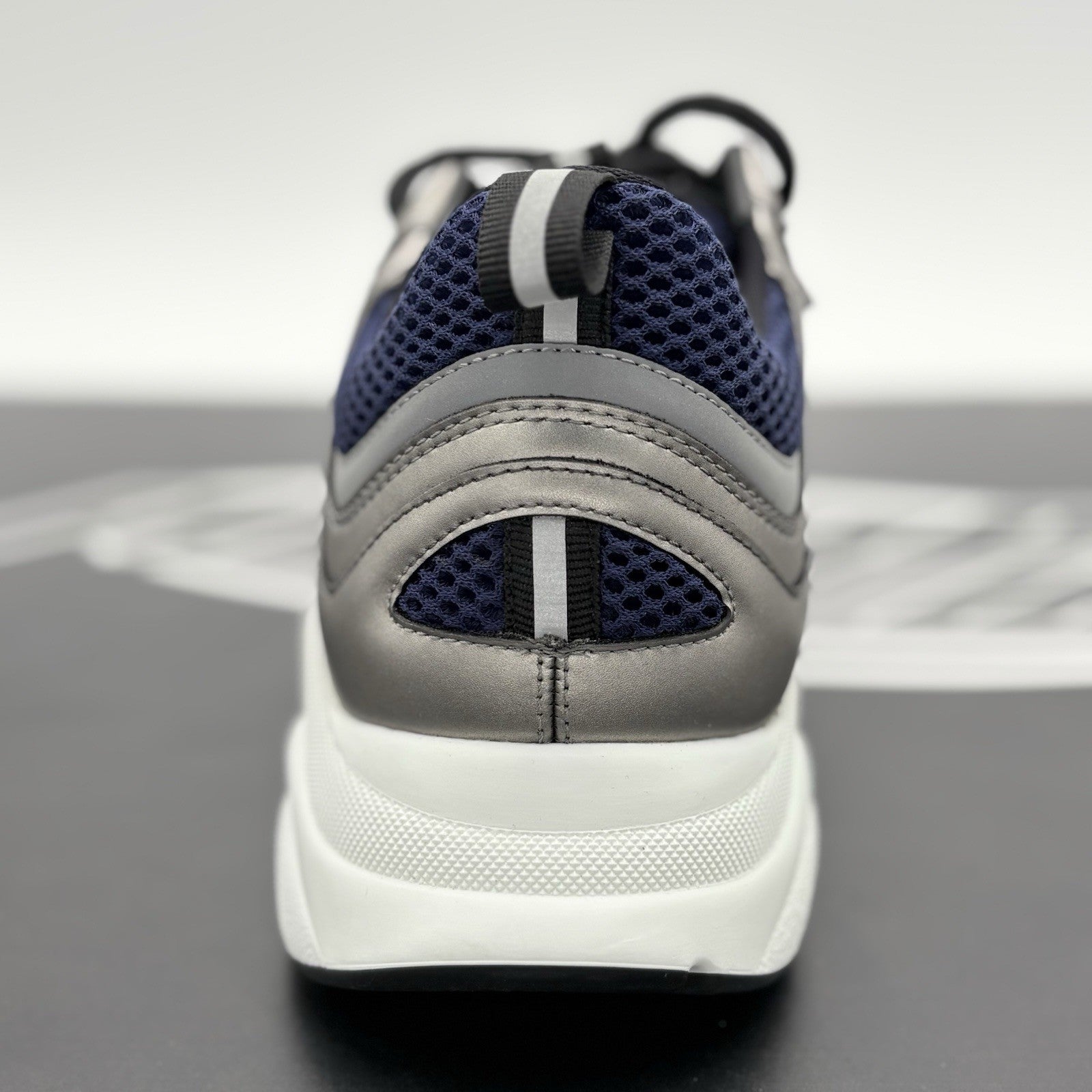 Size 43 (10 US) - Dior B22 Reflective Sneaker ' Silver Blue ' | NEW!