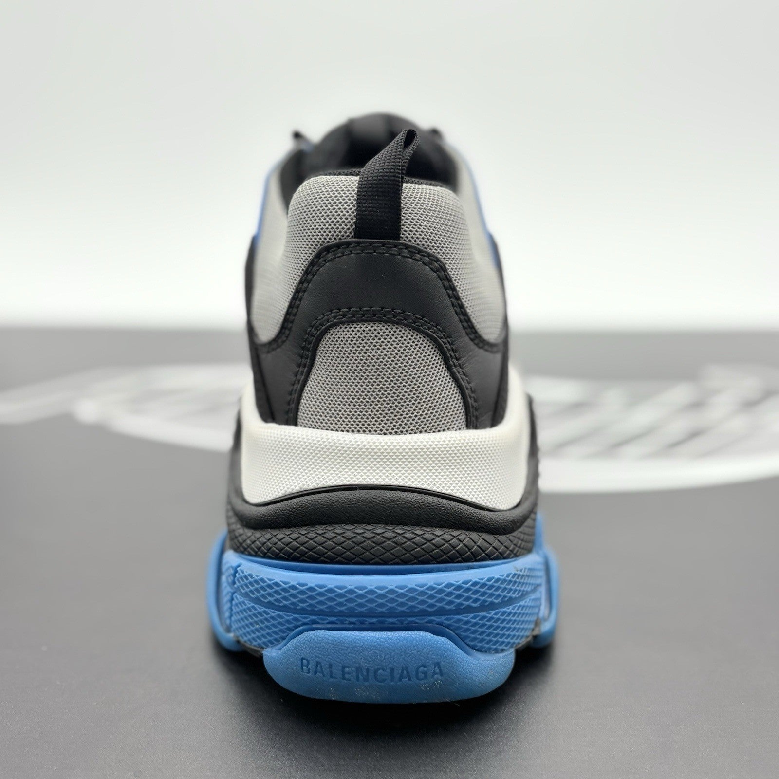 Size 44 (11 US) Balenciaga Triple S Sneaker ' Grey Blue ' | SUPER CLEAN!