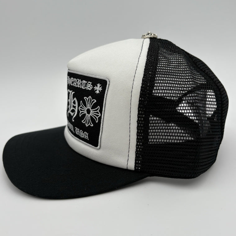 Hollywood Exclusive Trucker Hat White Black — photo 4