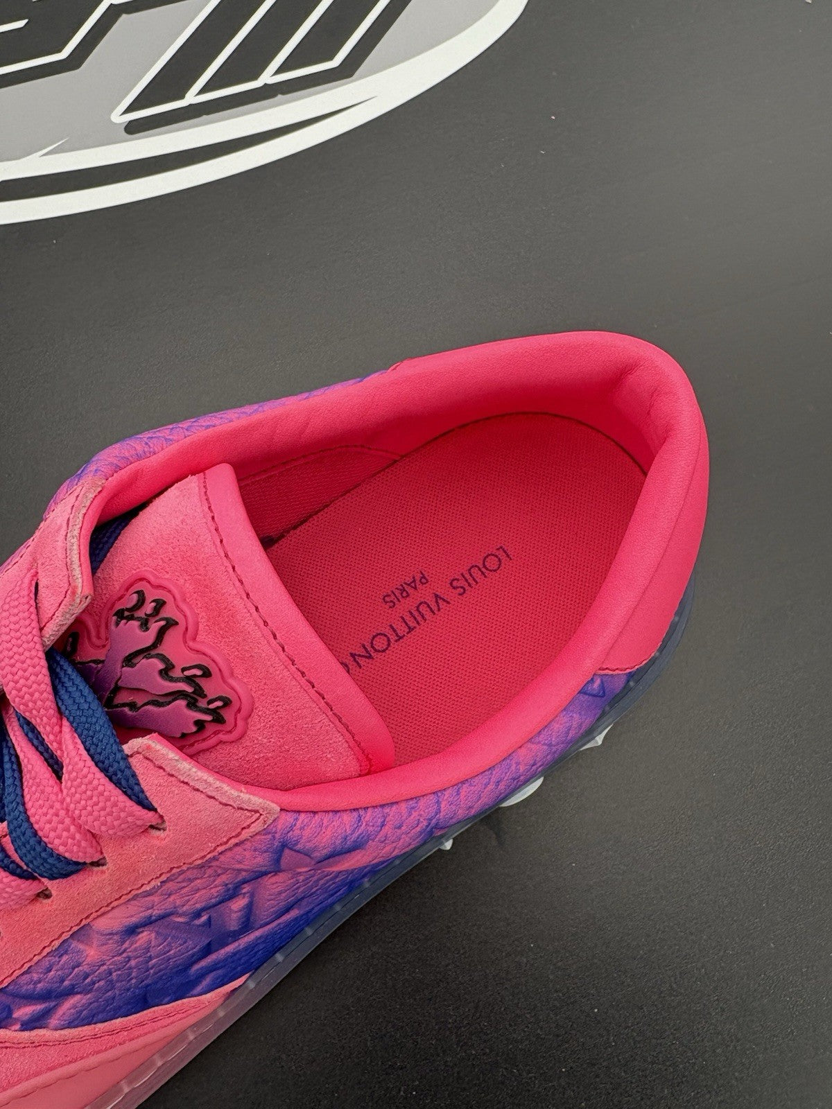 Size 7 LV (8-8.5 US) Louis Vuitton Ollie Richelieu ' Pink ' | ONLY TRIED ON!