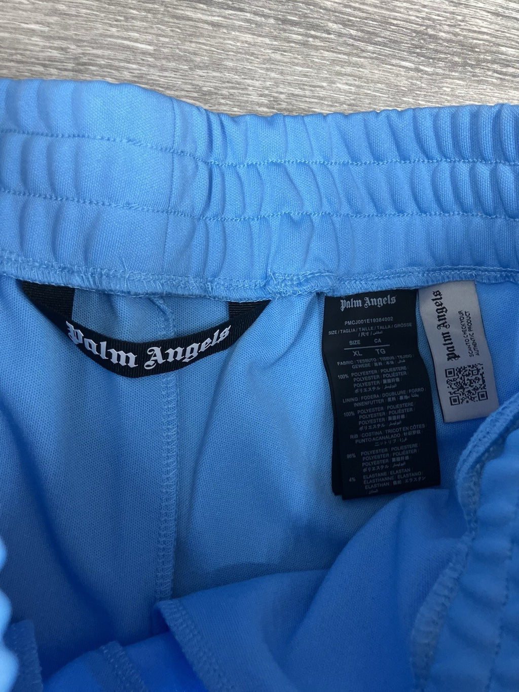 Size XL - Palm Angels Classic Track Pants ' Light Blue ' | EXCELLENT COND!