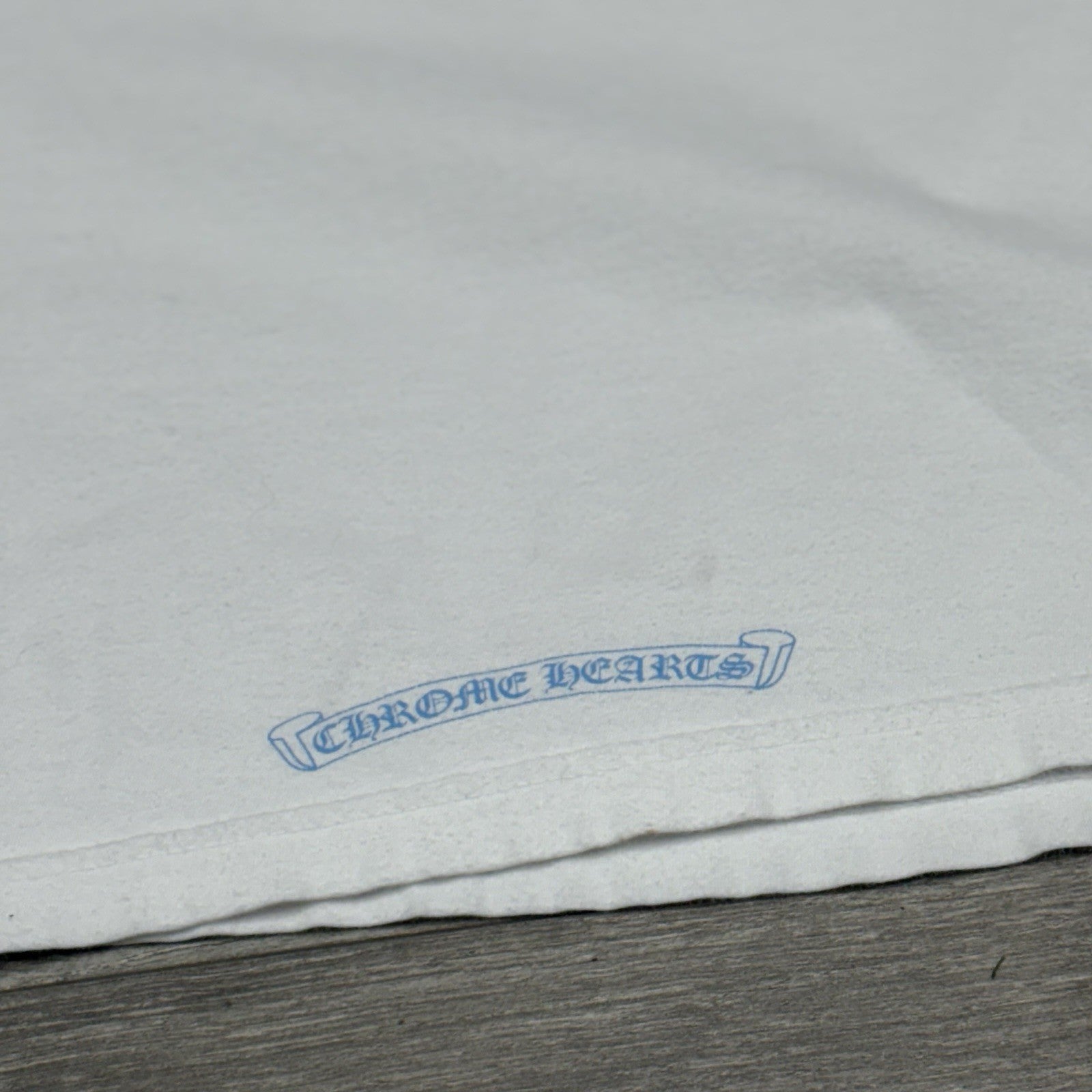Size XL - Chrome Hearts St. Barth Collar Print T-Shirt ' White Blue '