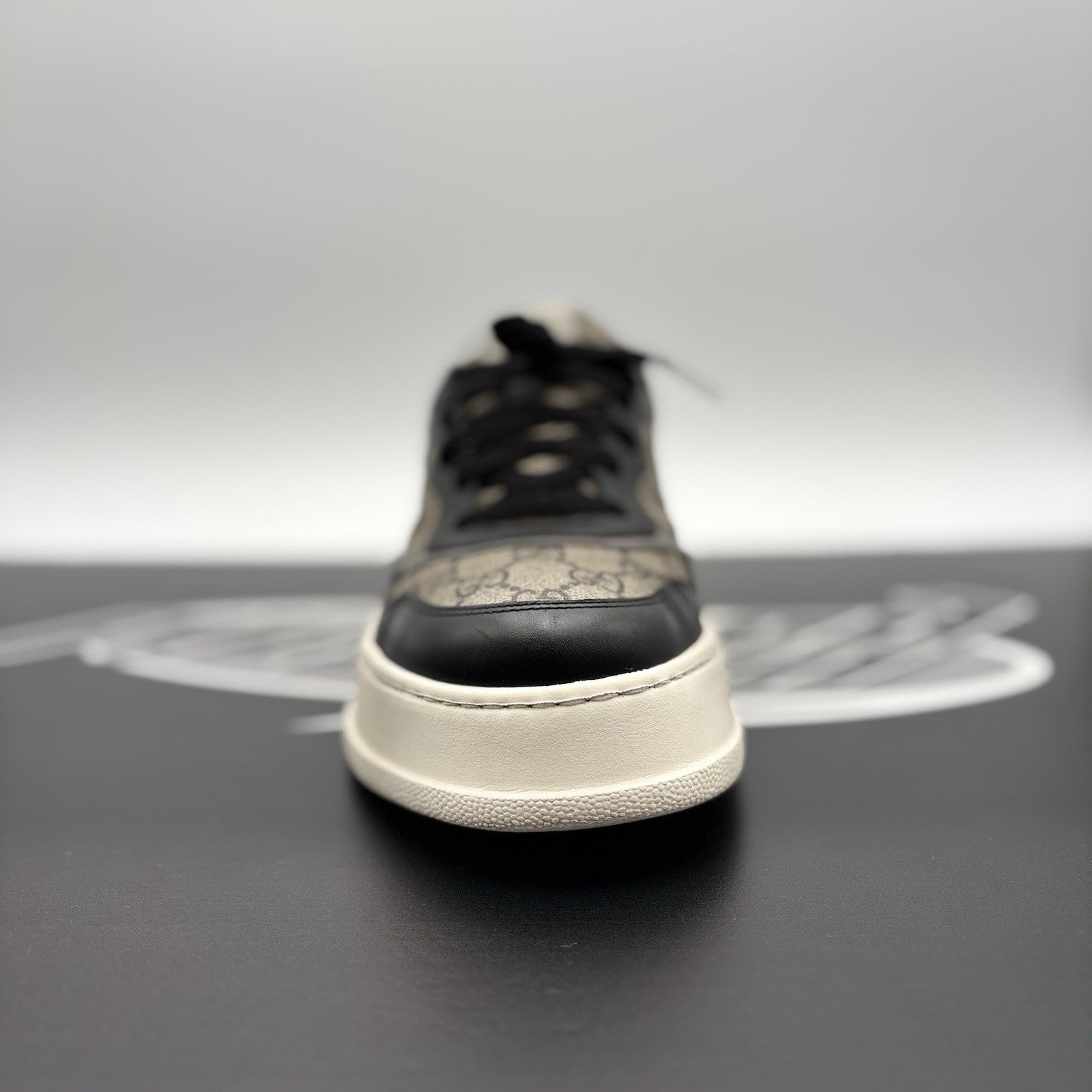 Size 8.5G (9 US) - Gucci GG Supreme ' Beige, Ebony ' | GOOD CONDITION!