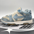 Size 45 EU (12 US) - Off-White Out of Office Suede ' Light Blue, White ‘