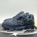 Size 11 LV (12-12.5 US) Louis Vuitton Trainer ' Monogram Navy ' | GREAT COND!