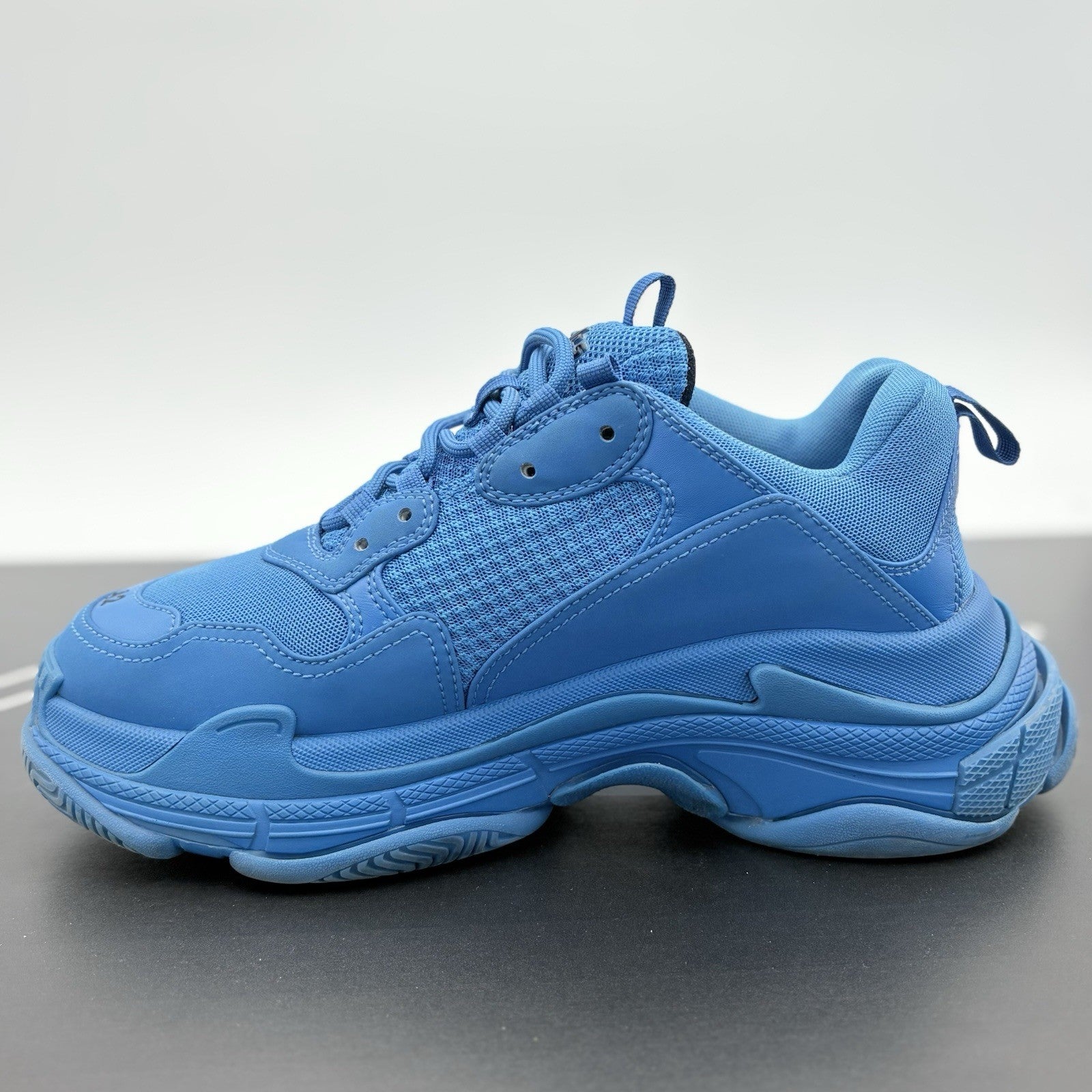 Size 42 (9 US) - Balenciaga Triple S Sneaker ' Blue ' | GREAT CONDITION!