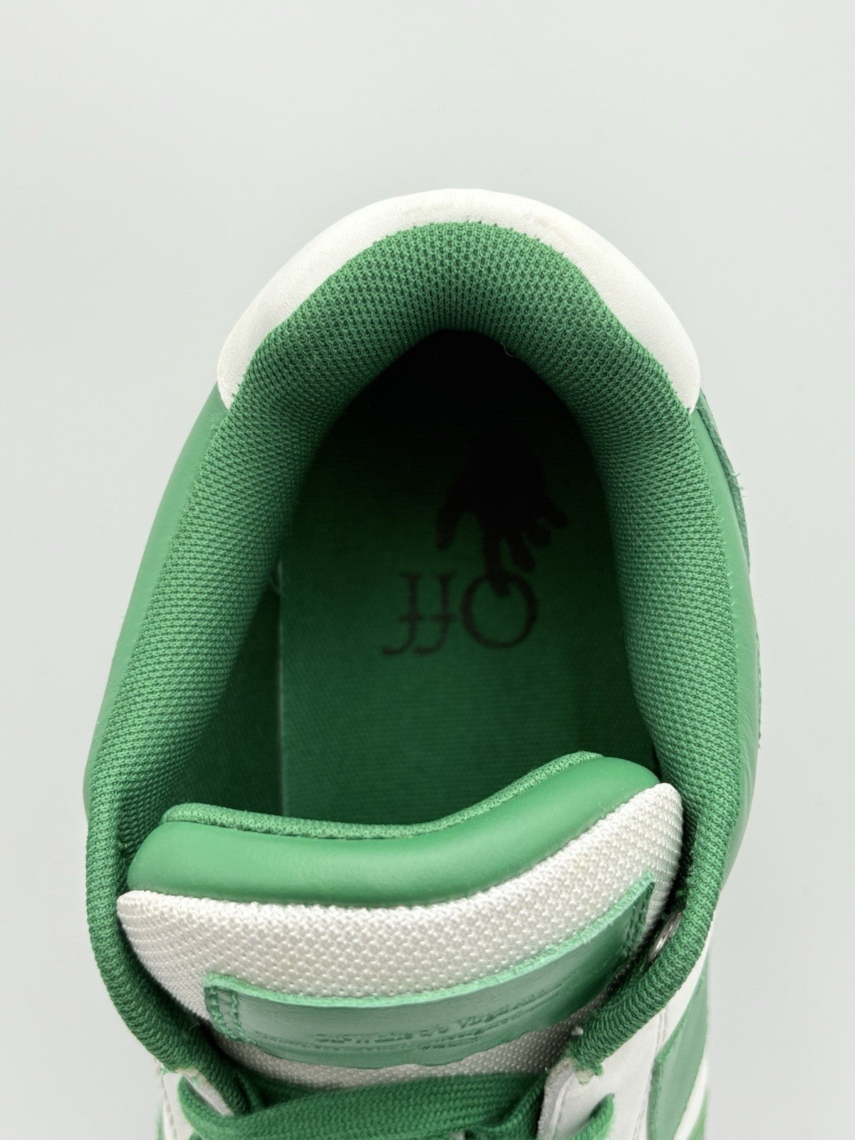 Size 42 (9 US) Off-White Out of Office ' Green White ' | GREAT CONDITION!