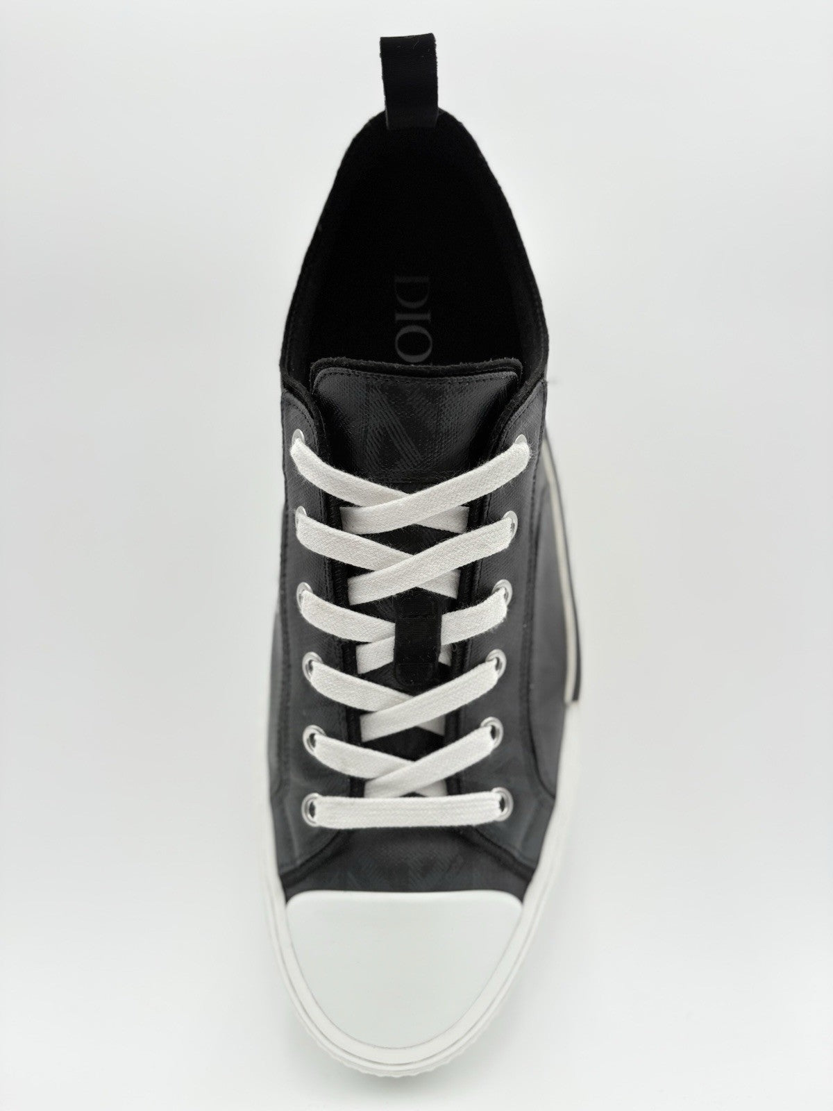 Size 45 (12 US) - Dior B23 Low ' Black Canvas ' | SUPER CLEAN!