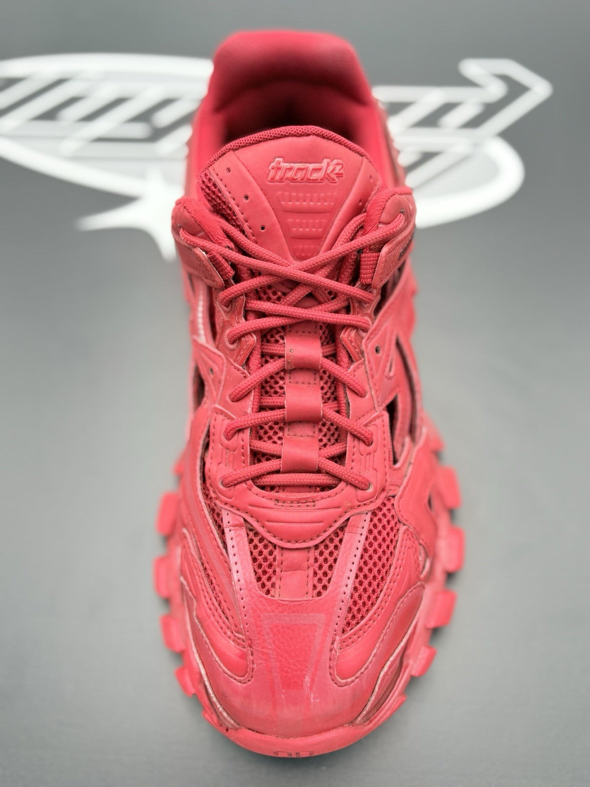Size 44 (11 US) - Balenciaga Track.2 ' Red ' | GOOD CONDITION!