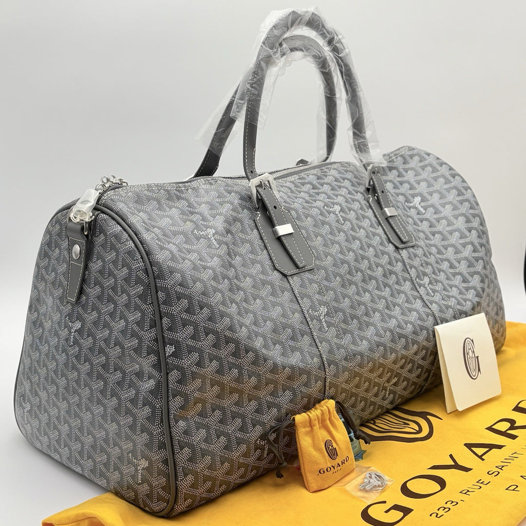Goyard Boston 50 Duffel Bag ' Grey ' | BRAND NEW! | 100% AUTHENTIC!