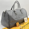 Goyard Boston 50 Duffel Bag ' Grey ' | BRAND NEW! | 100% AUTHENTIC!