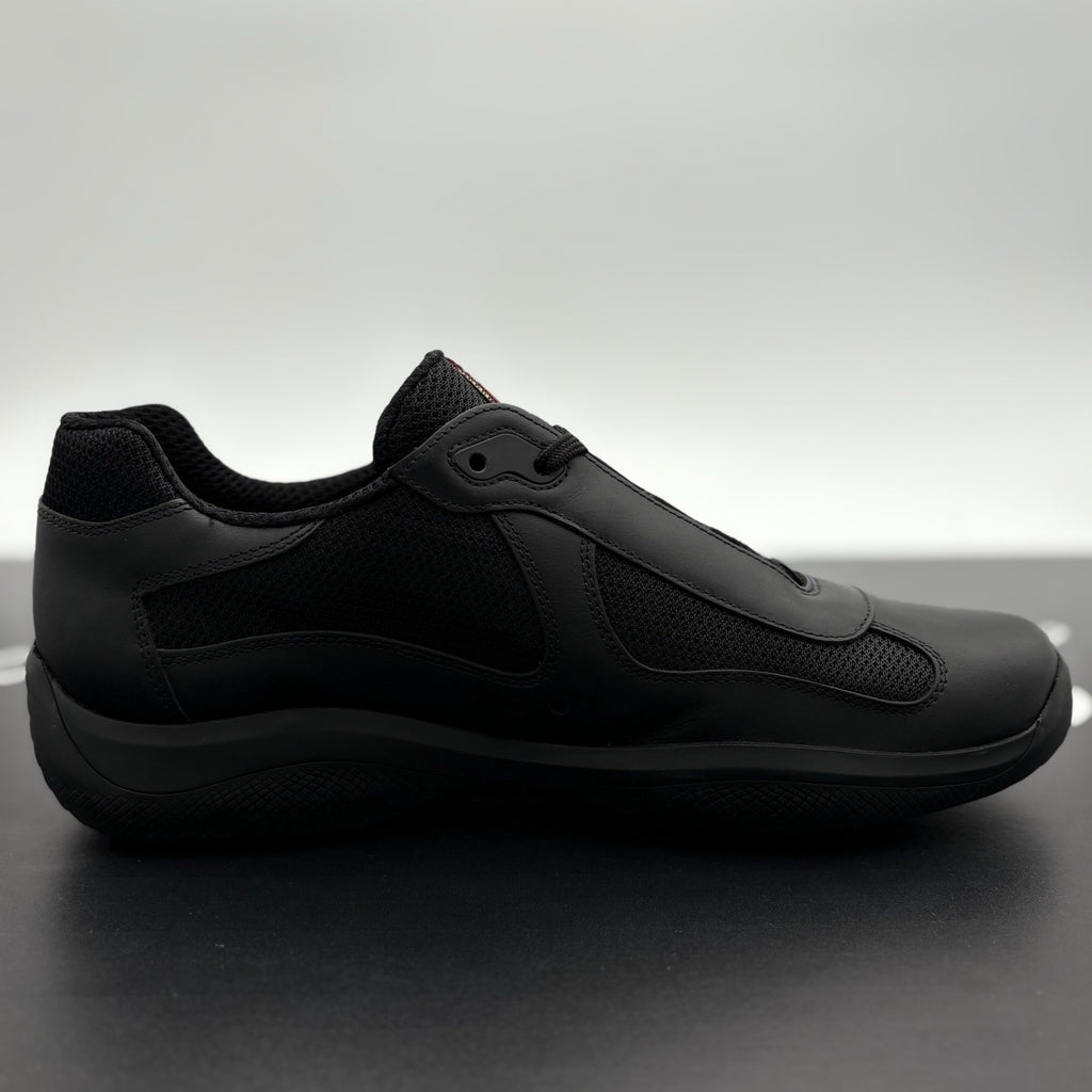 Size 8 UK (9 US) - Prada Americas Cup ' Black ' | EXCELLENT CONDITION!