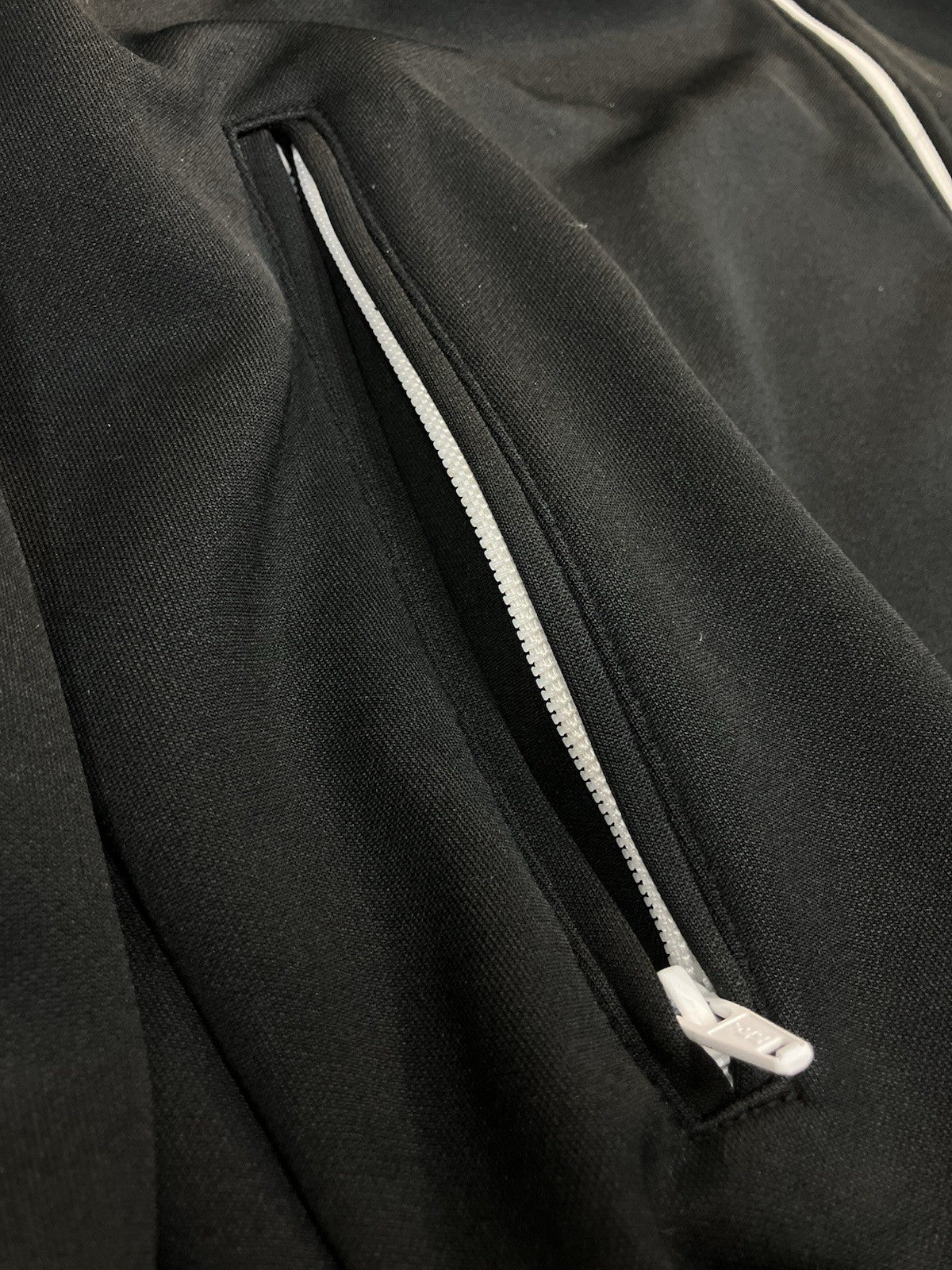 Size L - Palm Angels Classic Track Jacket ' Black White '