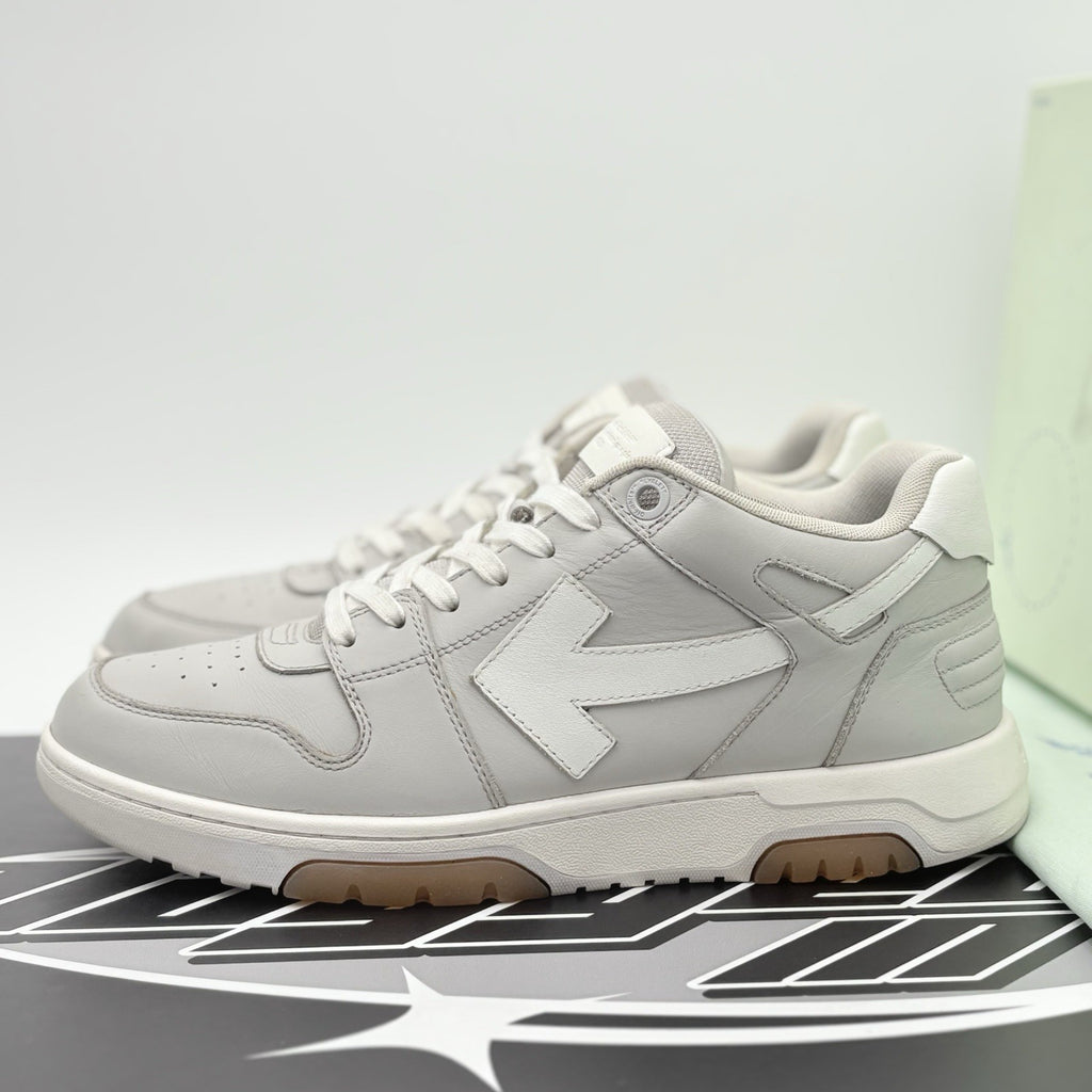 Size 44 (11 US) Off-White Out of Office ' Grey White ' | GREAT CONDITION!
