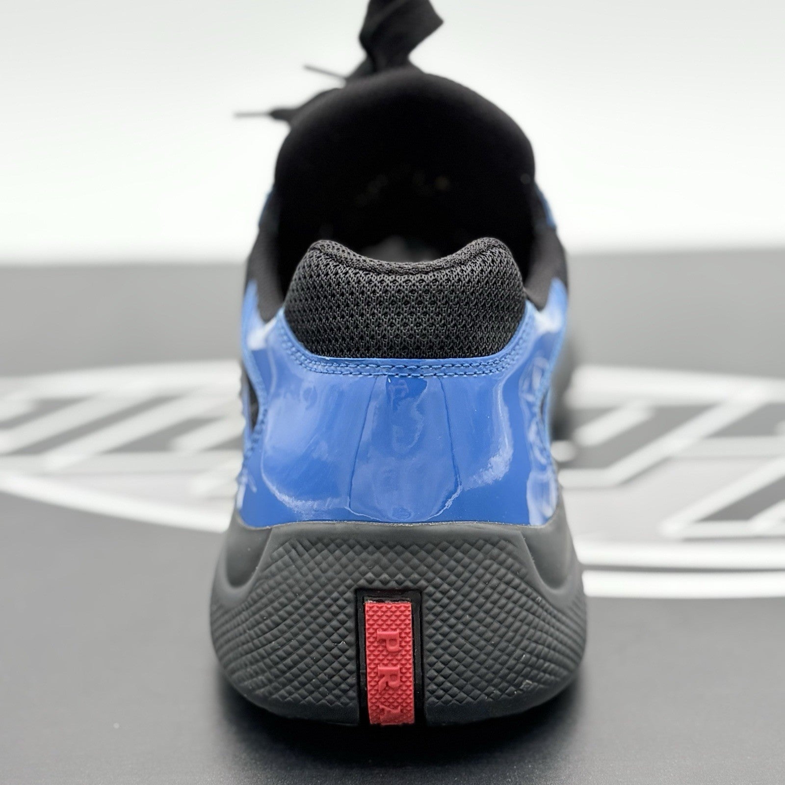 Size 6.5 UK (7.5 US) - Prada Americas Cup ' Blue Black ' | ONLY WORN ONCE
