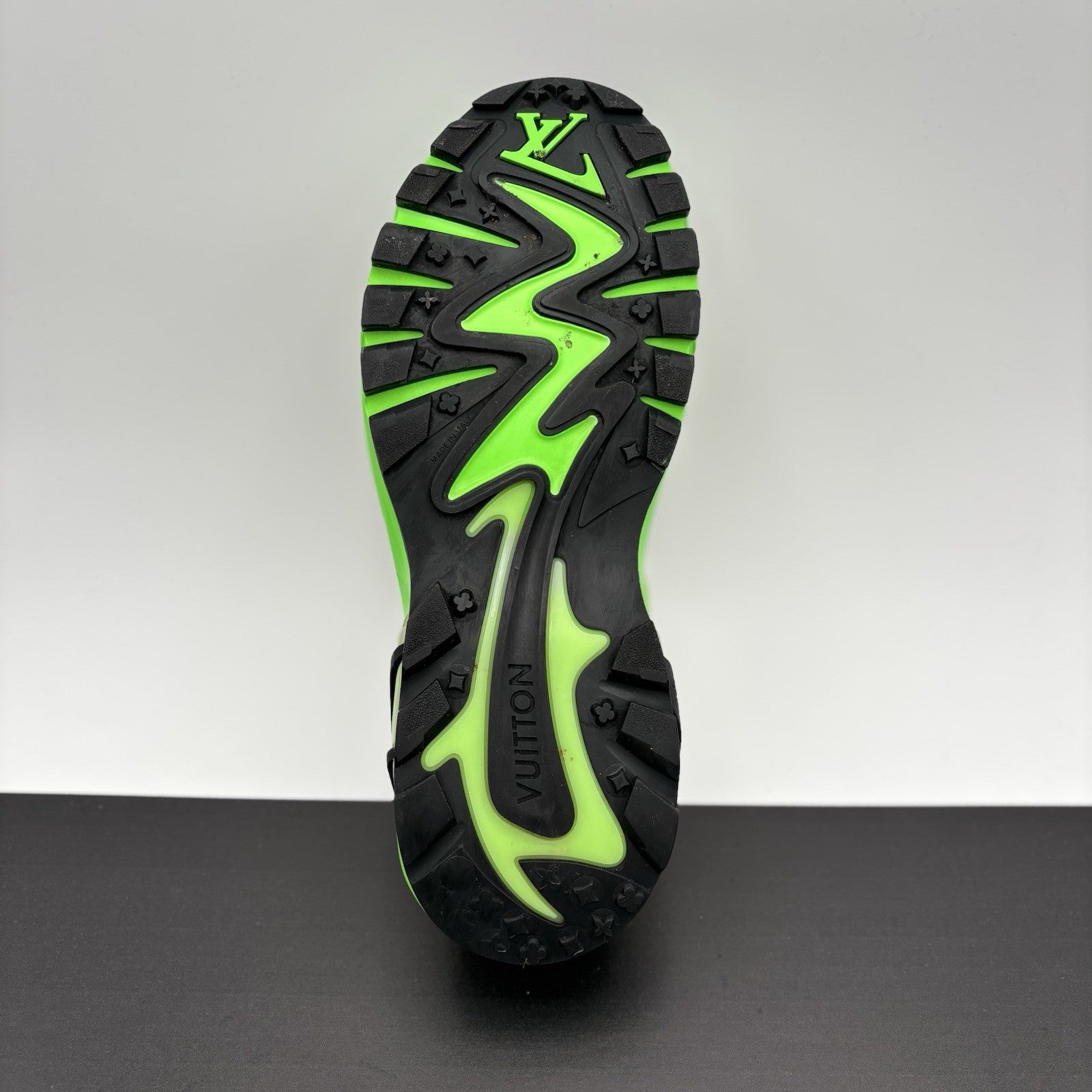 Size 10 LV (11-11.5 US) Louis Vuitton Tactic Runner ' Green ' | GOOD CONDITION!