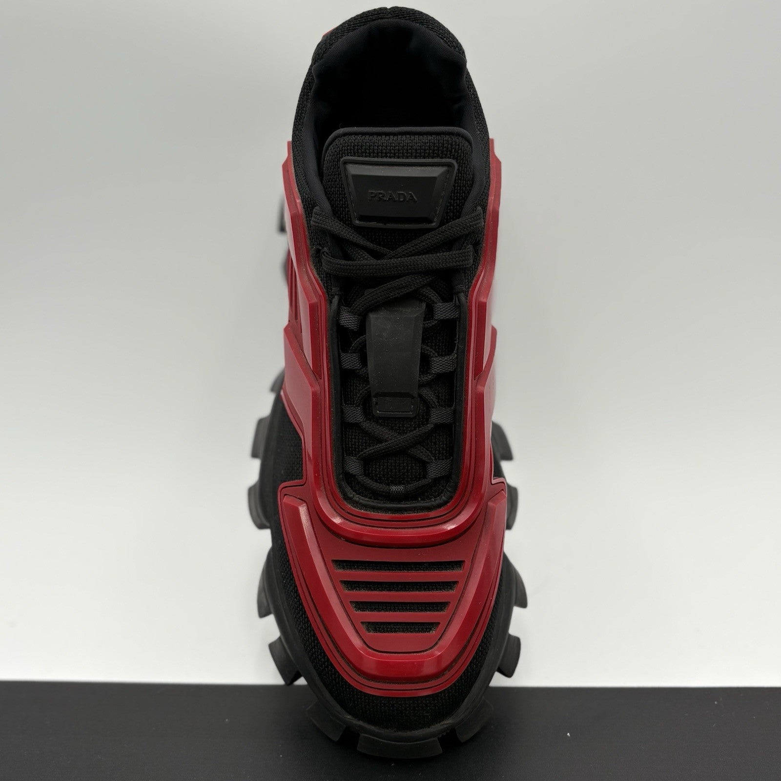 Size 9 UK (10 US) - Prada Cloudbust Thunder ' Red Black ' | GREAT CONDITION!