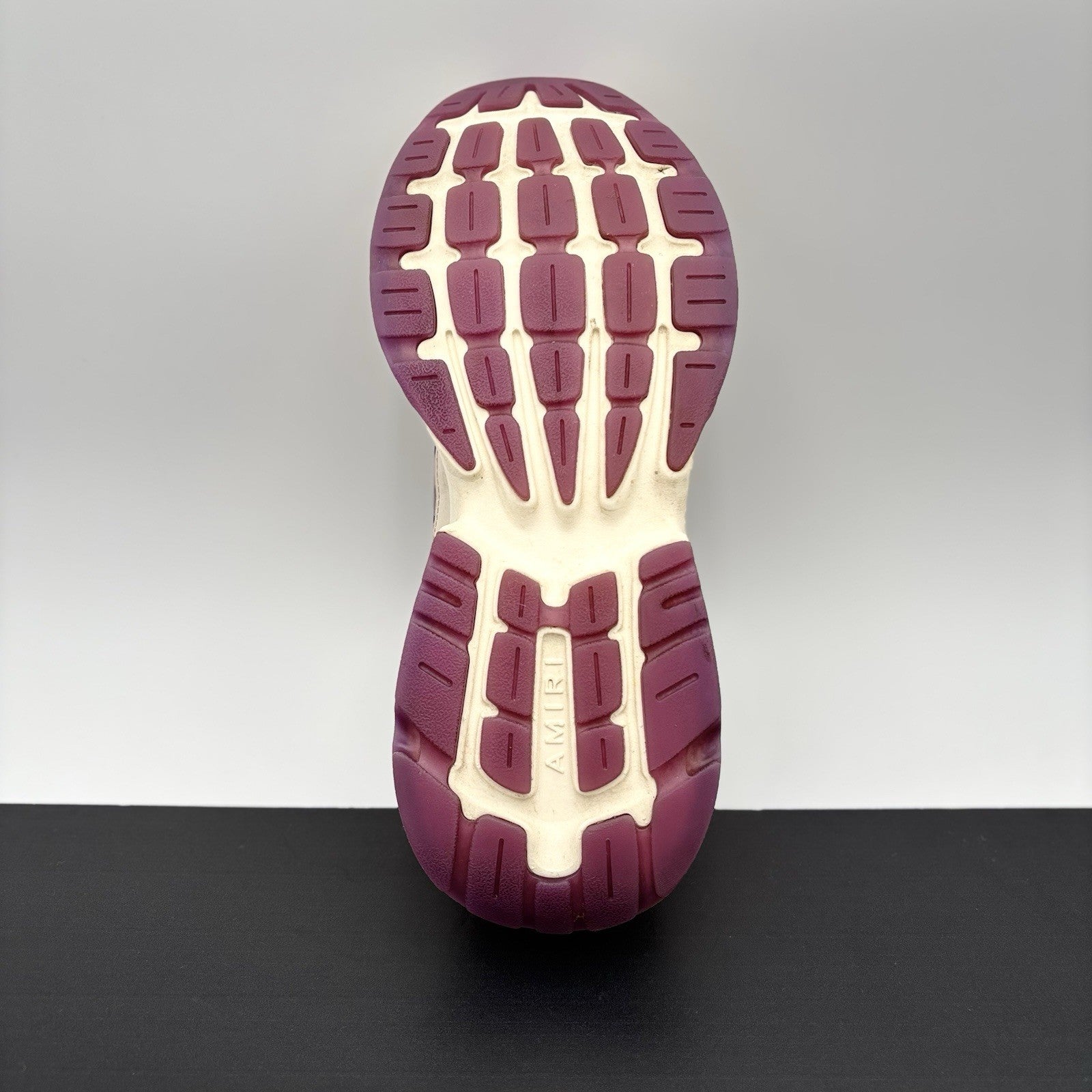 Size 42 (9 US) Amiri Bone Runner ' White, Beige, Purple '