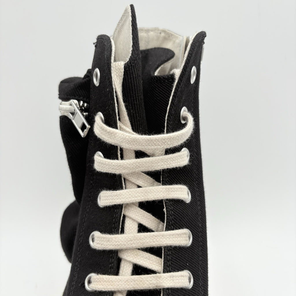 Size 40 (7 US) Rick Owens Ramones Cargo ' Black Milk ' | SUPER CLEAN!