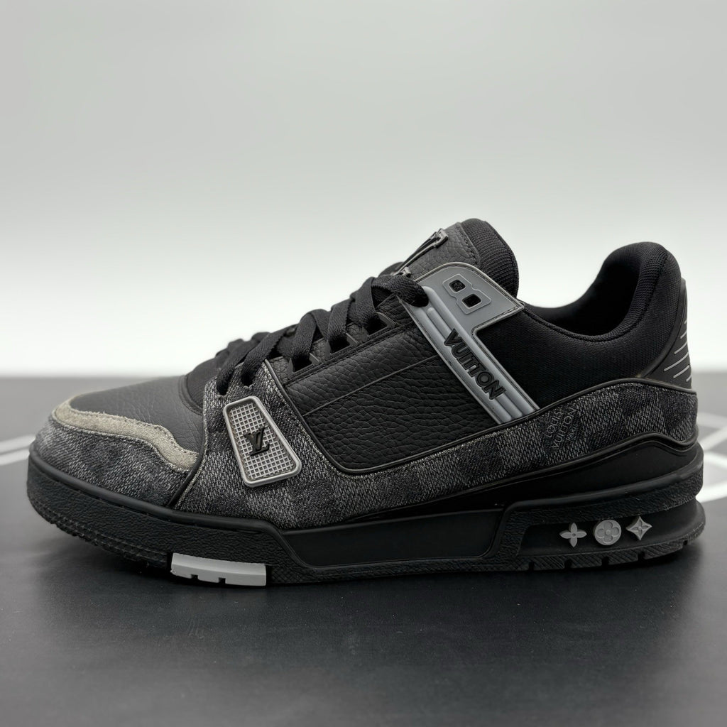 Size 8 LV (US 9-9.5) Louis Vuitton Trainer ' Damier Denim ' | GOOD CONDITION!