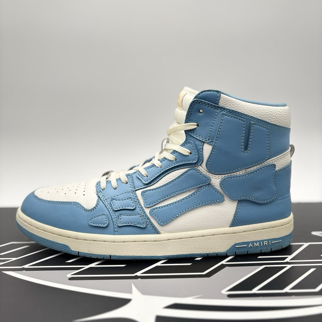 Size 46 (13 US) - Amiri Skel High Top ' Powder Blue White ' | GOOD CONDITION!