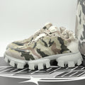 Size 7.5 UK (8.5 US) Prada Cloudbust Thunder Sneakers Men ' Camo ' | GREAT COND!