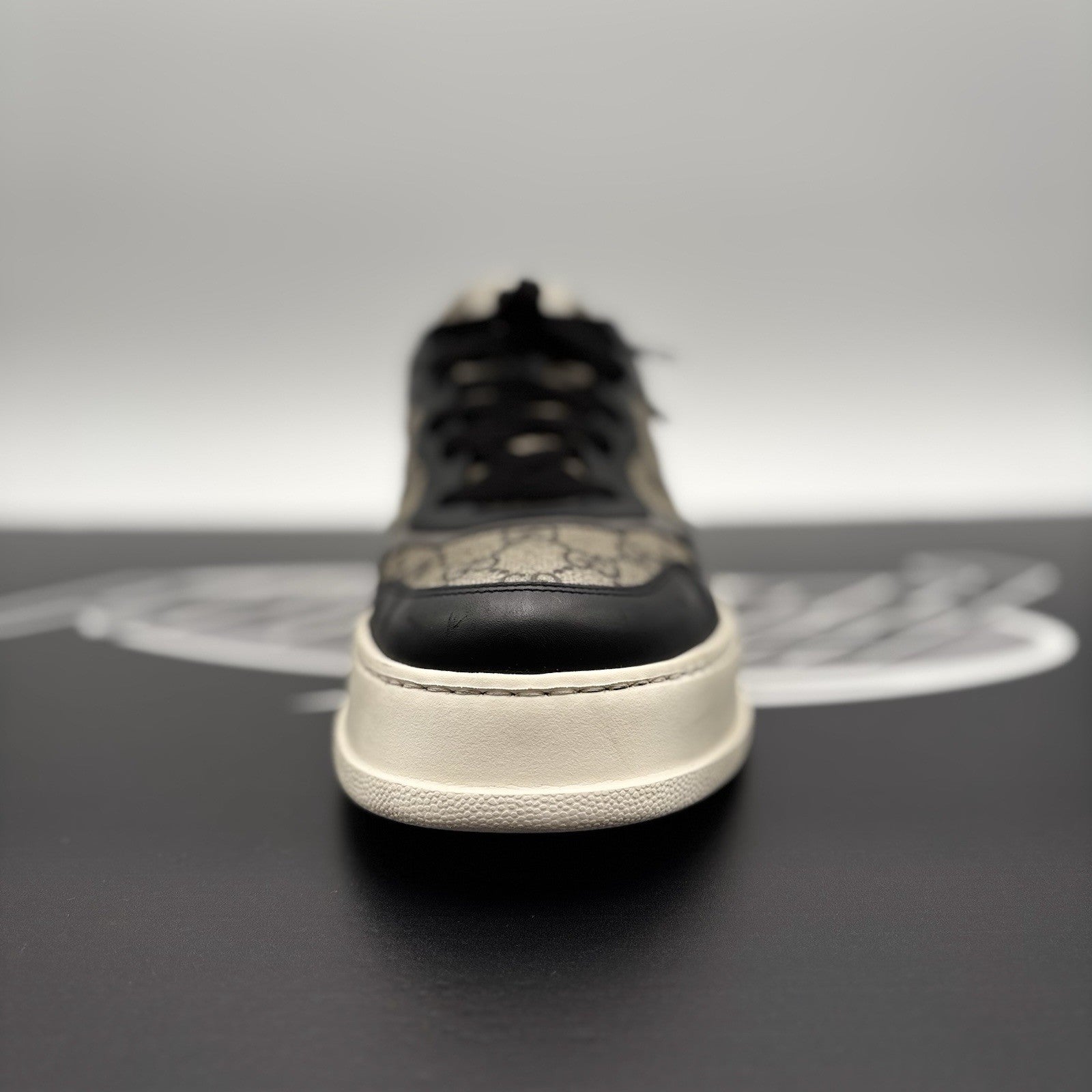 Size 8.5G (9 US) - Gucci GG Supreme ' Beige, Ebony ' | GOOD CONDITION!