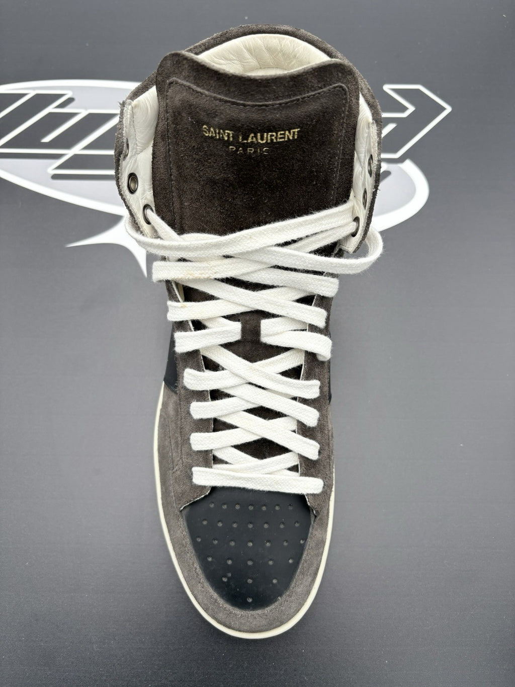 Size 43 (10 US) - Saint Laurent Court Classic ' Clay Suede ' | GOOD CONDITION!
