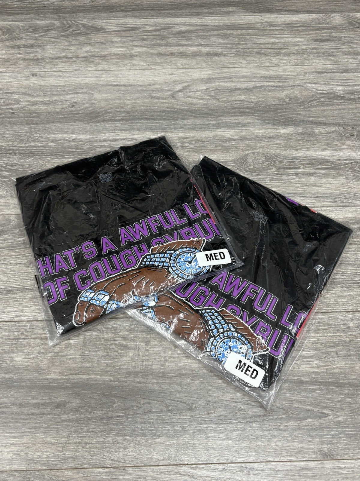Size M - That’s A Awful Lot Of Cough Syrup X Persona T-Shirt ' Black ' | NEW!