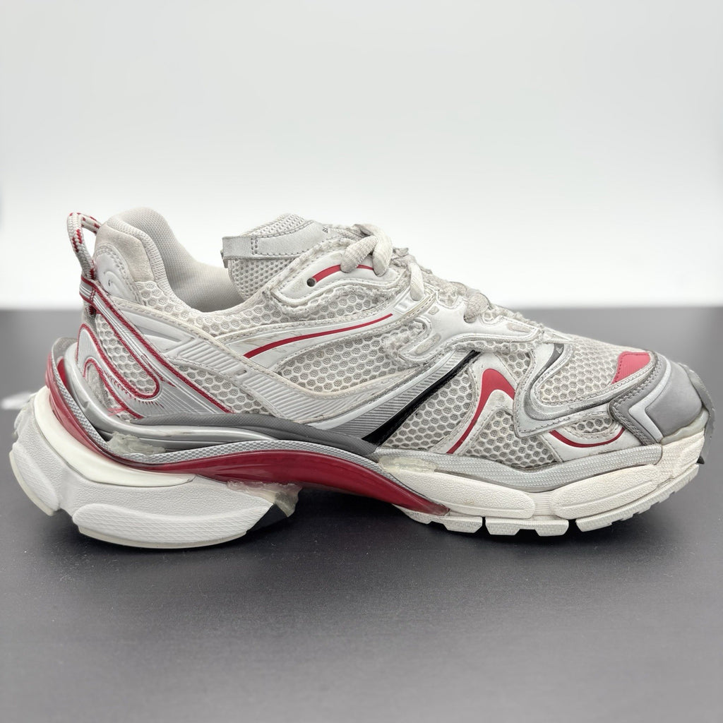Size 44 (11 US) - Balenciaga Runner 2.0 ' White Grey Red ' | GREAT CONDITION!