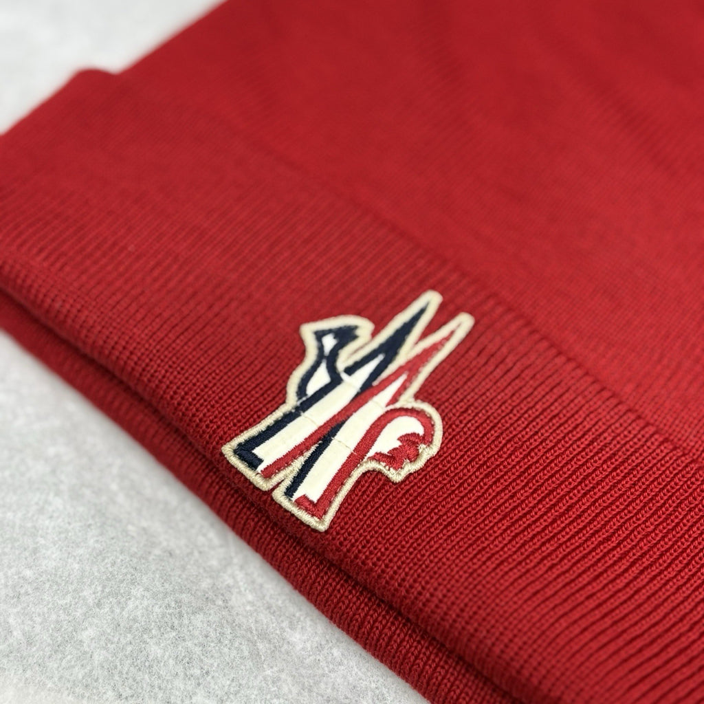 Moncler Grenoble Wool Beanie ' Red ' | SUPER CLEAN!