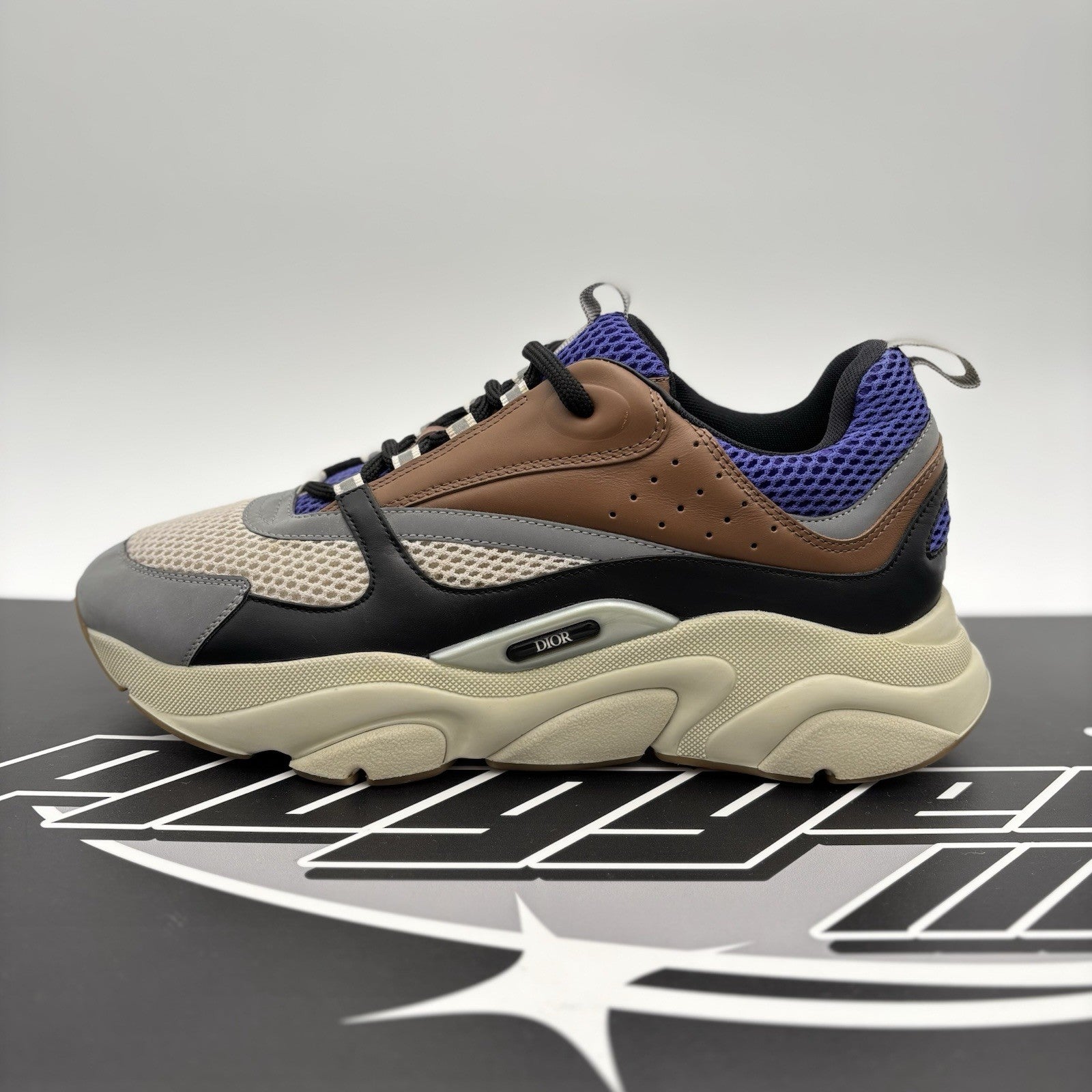Size 45 (12 US) - Dior B22 Sneaker ' Coffee Violet ' | SUPER CLEAN!
