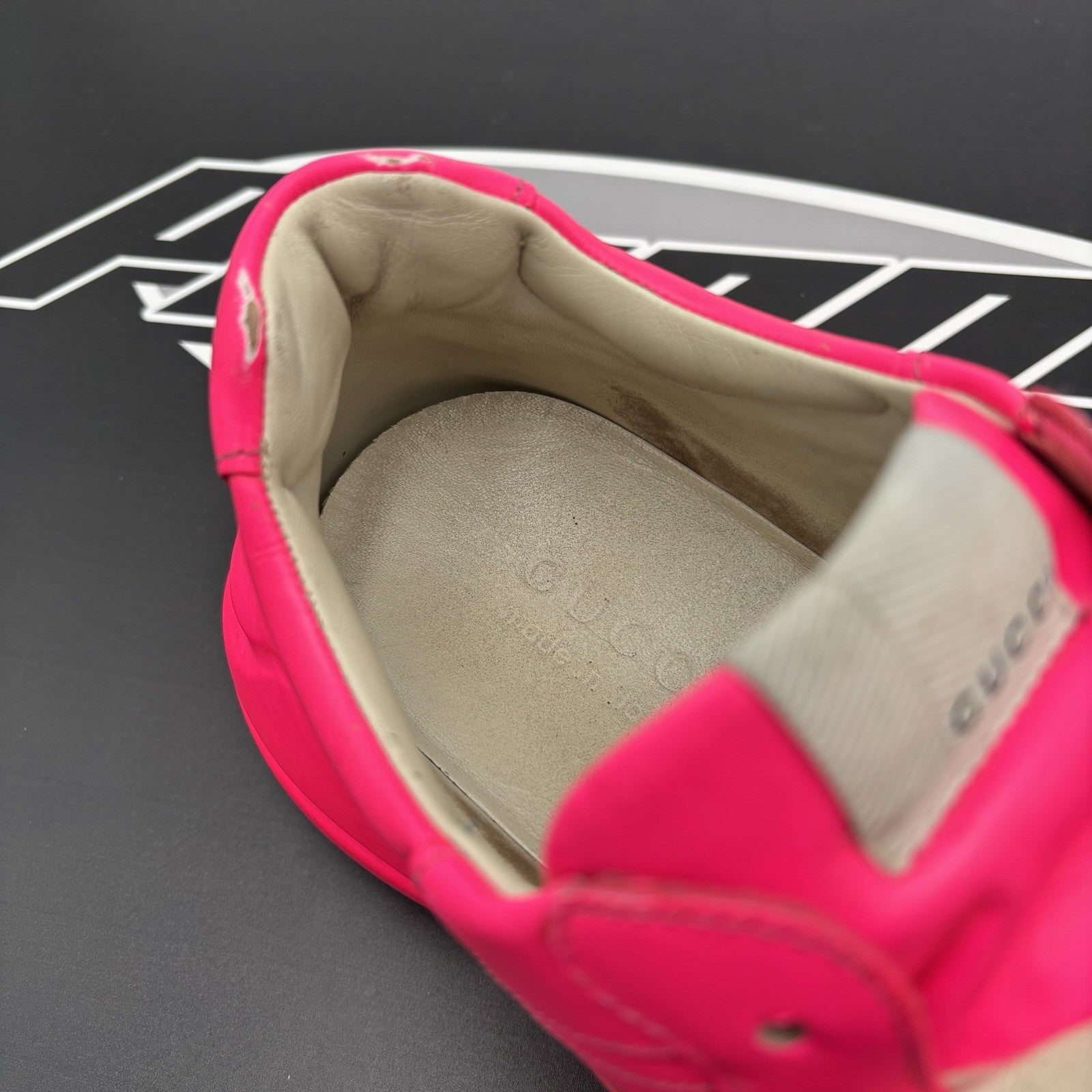 Size 9 G (9.5 US) - Gucci Rhyton ' Neon Pink ' | GOOD CONDITION!