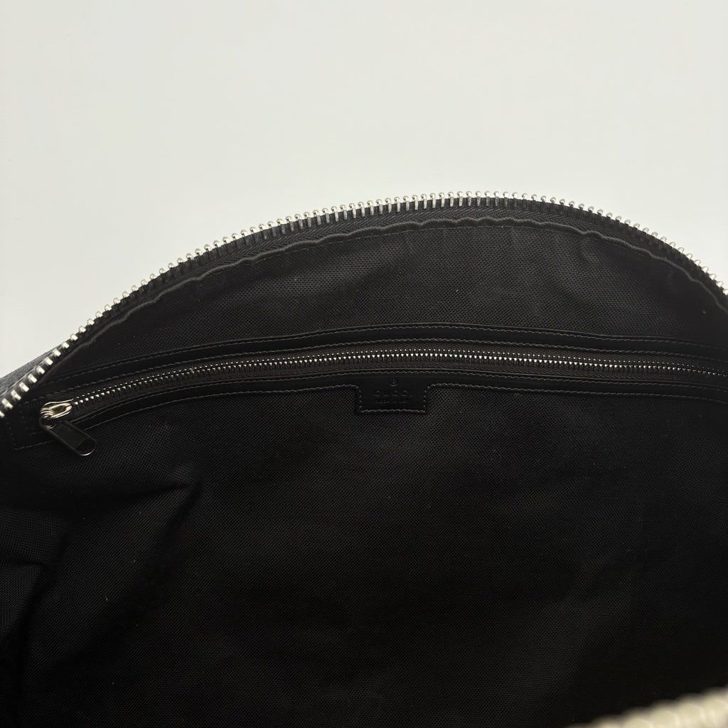 Gucci Carry On Large Duffle Bag ' Gg Supreme - Black ' | GREAT CONDITION!