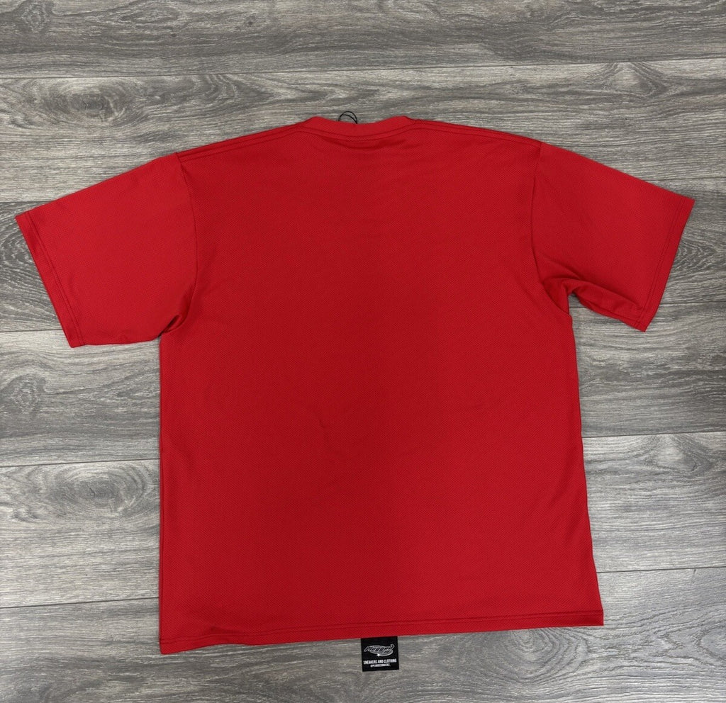 Size S - Balenciaga Oversized Swimwear Tee Red | BRAND NEW