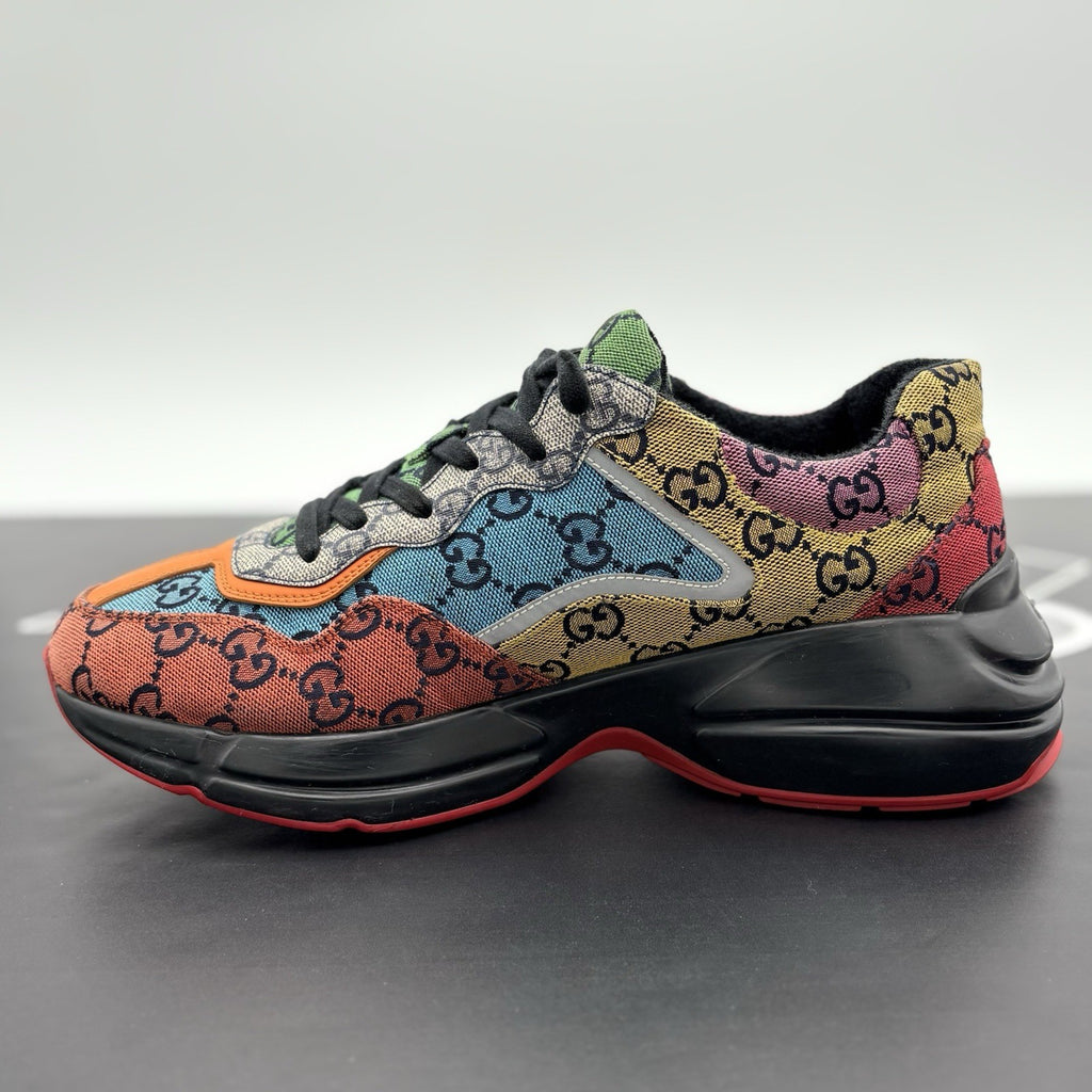 Size 8.5 G (9 US) - Gucci Rhyton GG Monogram ' Multicolor ' | GOOD CONDITION!
