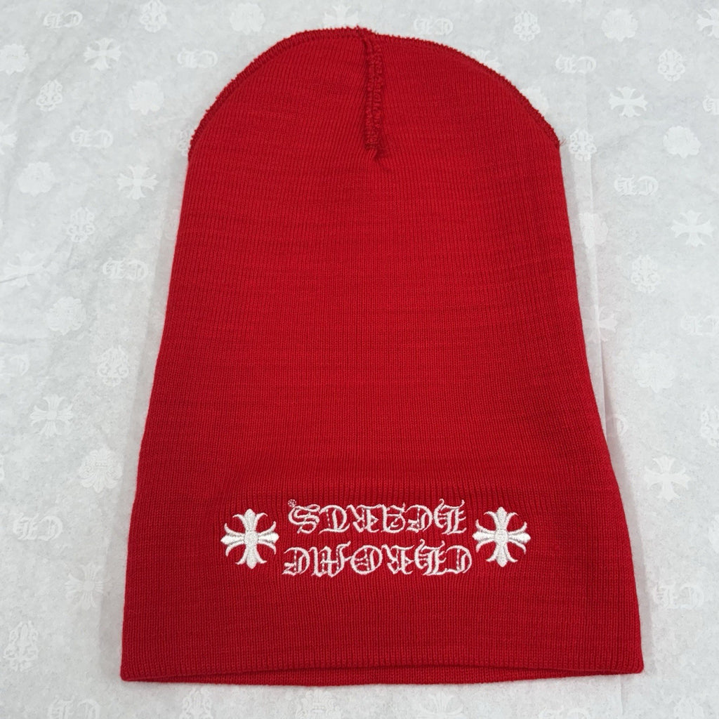 Chrome Hearts Logo Beanie ' Red ' | BRAND NEW!