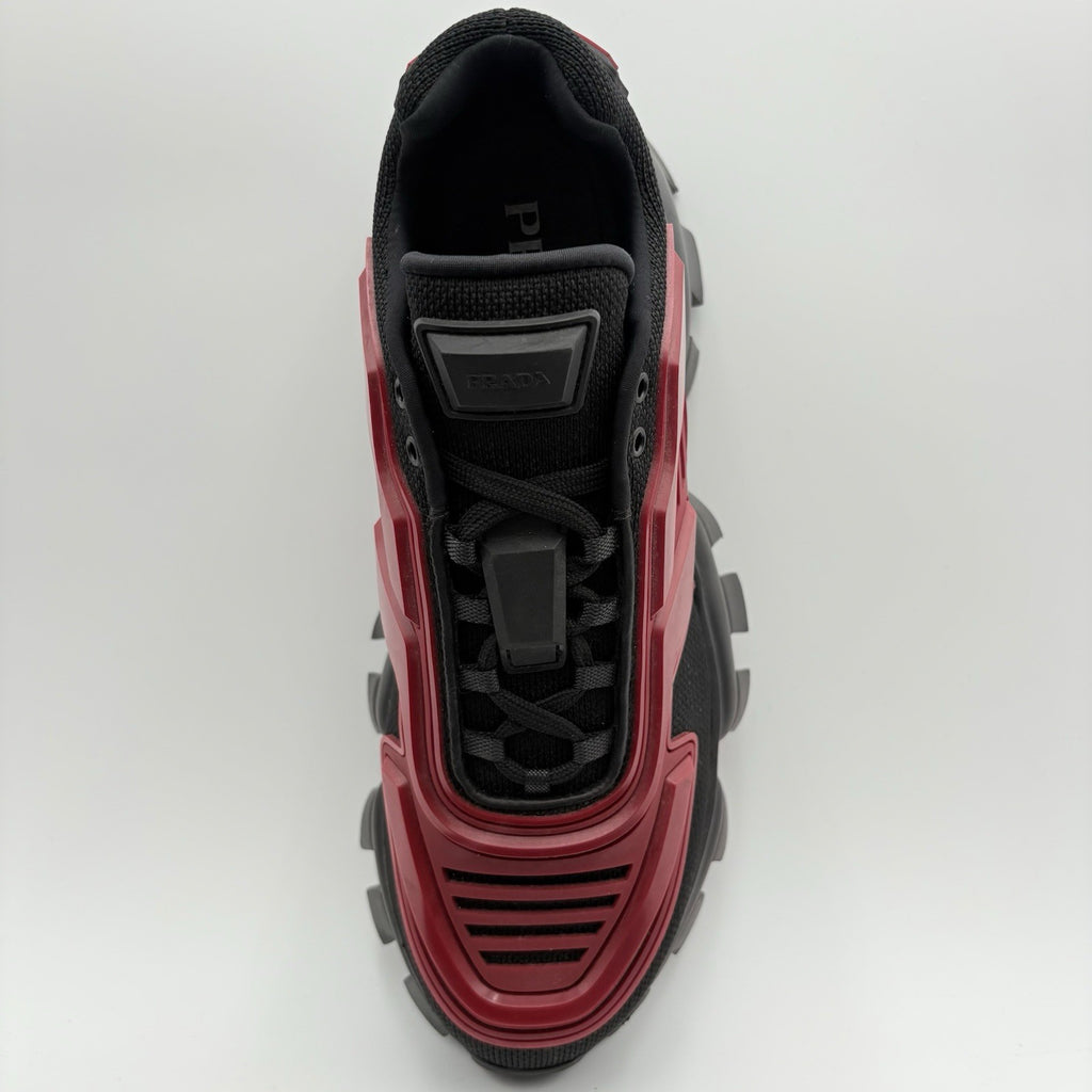 Size 7 UK (8 US) - Prada Cloudbust Thunder ' Red Black ' | SUPER CLEAN!
